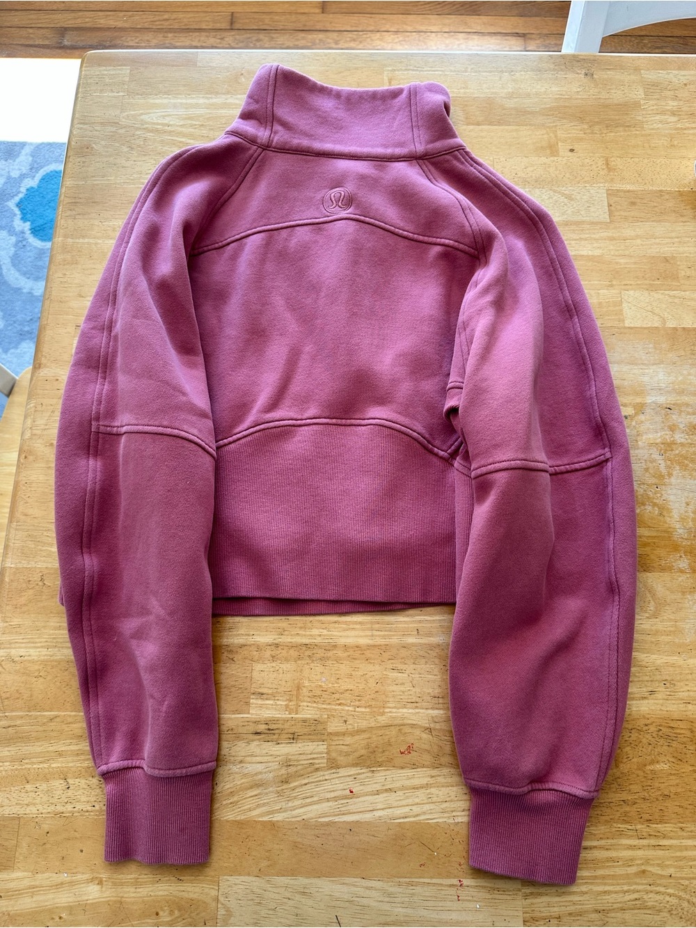 Lululemon half-zip crop scuba XS/S - Picture 2 of 5